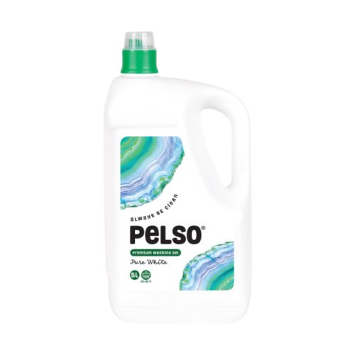 Pelso folyékony mosószer, fehér ruhákhoz, 5L