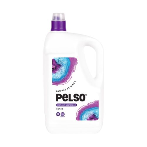 Pelso Color folyékony mosószer, színes ruhákhoz, 5L