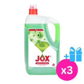 Jox mosogatószer, Zöld alma, 3x5L