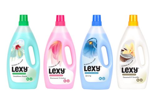 Lexy Prémium öblítő, Színes csomag 4x2L